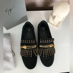 Giuseppe Zanotti | Shoes | Giuseppe Zanotti Black Suede  display picture 3